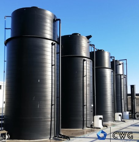 Extruded HDPE tanks – CWG d.o.o. – Clean Water Group